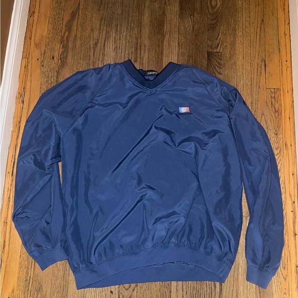 Ashworth Vintage Windbreaker blue windbreaker - Picture 1 of 4